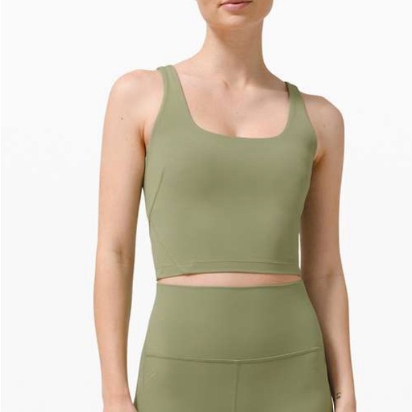 Lululemon Nulu Fold Tight Crop Yoga Tank Top
Rosemary Green size 12 NWT - Picture 1 of 7